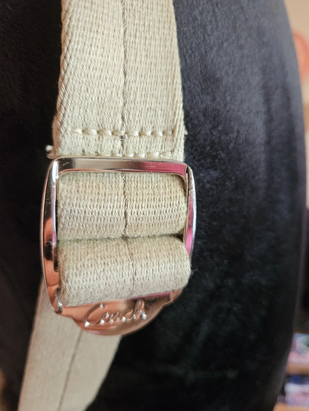 Y2K✨️Coach Tan Daisy Signature Canvas Backpack - Picture 7 of 16